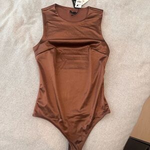 Express Silky Bodysuit Size S